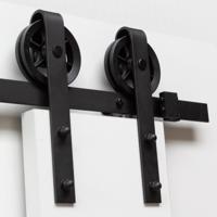 Intersteel | Schuifdeursysteem Wheel | Mat Zwart - thumbnail