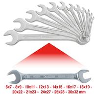 KS Tools 5170125 517.0125 Dubbele steeksleutelset Sleutelbreedte (metrisch) 6 - 32 mm - thumbnail