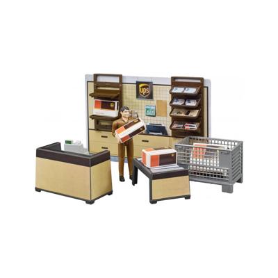Bruder bworld ups parcel shop speelfiguur (62250)