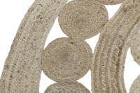 Tapijt DKD Home Decor Tropisch Jute (200 x 200 x 200 cm) - thumbnail