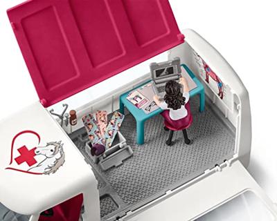 Schleich Horse Club Mobiele Dierenarts met Hannoveraans Veulen