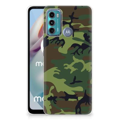 Motorola Moto G60 | TPU bumper | Army Dark