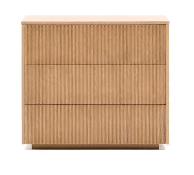 Kave Home Ladekast / Commode 'Helvine' Eiken, Met 3 laden