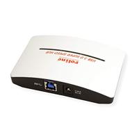 ROLINE USB 3.2 Gen 1 Hub, Black and White, 4 poorts, met voeding - thumbnail