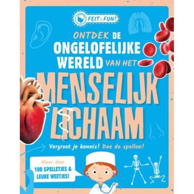 Rebo Publishers Feit & fun - menselijk lichaam