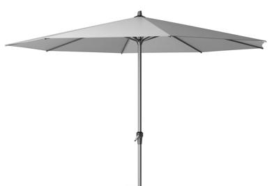 Platinum Riva parasol 350 cm rond licht Grijs