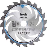 kwb 588254 Hardmetaal-cirkelzaagblad 216 x 30 x 1.3 mm Aantal tanden: 48 1 stuk(s) - thumbnail