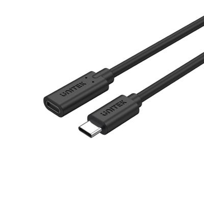 UNITEK C14086BK USB-kabel USB 3.2 Gen 2 (3.1 Gen 2) 0,5 m USB C Zwart