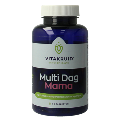 Vitakruid Multi Dag Mama 100% Vegan Tabletten Vitakruid Multi Dag Mama 100% Vegan Tabletten
