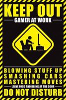 Poster Gamer At Work Do Not Disturb 61x91,5cm - thumbnail