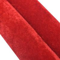 VidaXL Afzetkoord fluweel rood en zilverkleurig - thumbnail