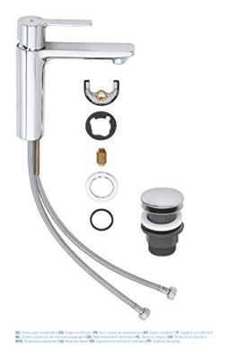 GROHE Lineare New waterbesparende wastafelkraan S-size chroom 23106001 - thumbnail