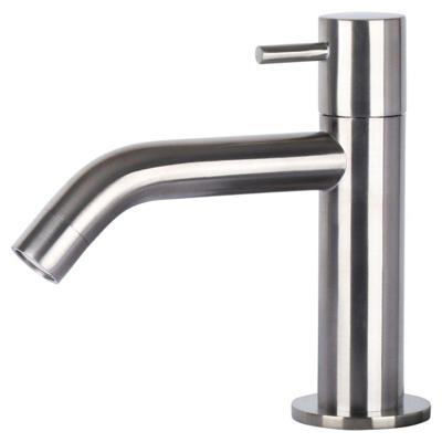 Differnz Differnz koudwaterkraan gebogen - mat chroom