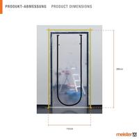 Meister Deur Stofvrij Met Rits - WU4170300 - thumbnail