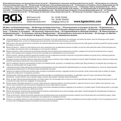 BGS technic Bremsscheiben-Richtwerkzeug