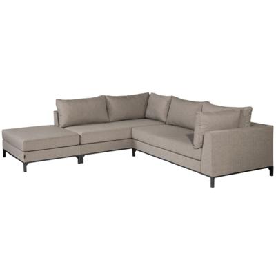 Exotan Sicilië Loungeset All Weather - Taupe - Links Exotan Sicilië Loungeset All Weather - Taupe - Links