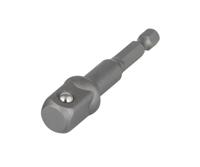 Wolfcraft Adapter | Voor dopsleutel | 6mm (1/4) | L 50mm | 1 stuk - 1579000 - thumbnail