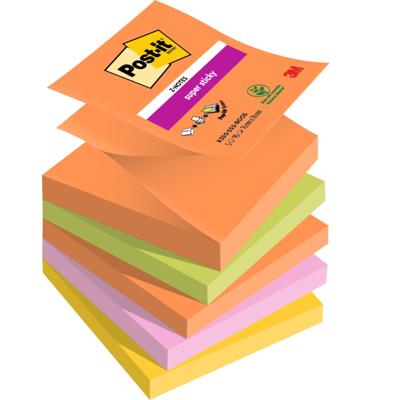 Memoblok post-it z-notes r330 super sticky boost | 12 stuks