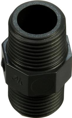 Dubbelnippel 1/2 inch