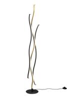 Trio VloerlampBlaze zwart met goud - 441210308 - thumbnail