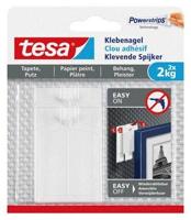 Klevende spijker tesa behang pleister 2kg | 8 stuks - thumbnail