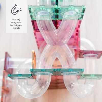 Connetix Ball Run Uitbreiding Pastel 80 stuks