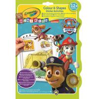 Crayola mini kleuren stickerboek paw patrol - thumbnail