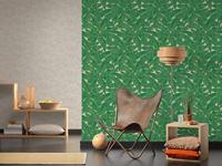 Livingwalls Metropolitan Stories groen behang | 369273 - thumbnail