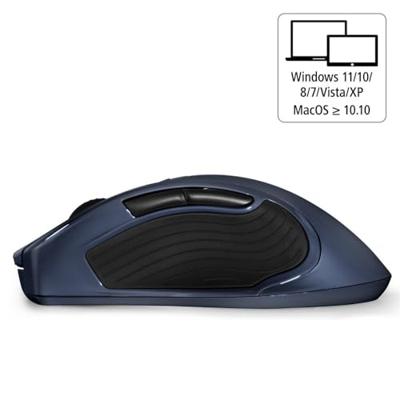 Hama Draadloze Lasermuis Met 7 Knoppen MW-900 V2 Donkerblauw