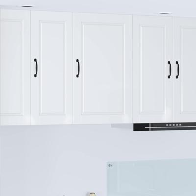 Keukenkast met plank Hoogglans wit 50 x 31 x 80 cm Bewerkt hout