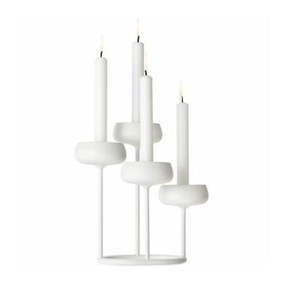 IITTALA - Nappula - Kaarsenhouder 25,1x26,3cm wit