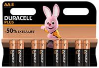 Duracell Plus Power Type AA alkaline batterijen, 8-pack - thumbnail