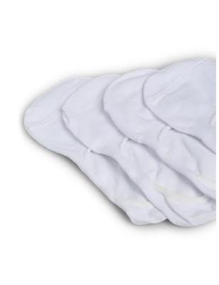 4-paar invisible footies sneaker sokken - Katoenen onzichtbare kousenvoetjes