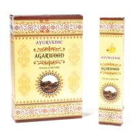 Ayurvedische Masala Wierook Agarwood Premium (12 doosjes) - thumbnail