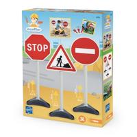 Ecoiffier 3 verkeersborden - thumbnail