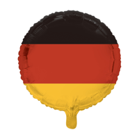 Folieballon Duitsland Rond (46cm) - thumbnail