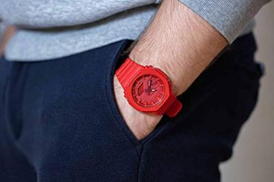 CASIO - G-SHOCK - Horloge - Schokbestendig - Multifunctioneel - Rood - thumbnail