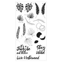 Sizzix • clear stamp set stay wild 18pcs - thumbnail