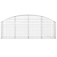 Schanskorf gewelfd 200x30x60/80 cm gegalvaniseerd ijzer - thumbnail