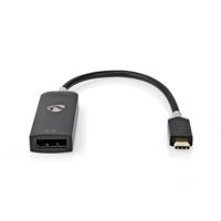 Nedis USB-C Adapter | USB-C Male naar DisplayPort Female | 0.2 m | 1 stuks - CCBW64352AT02 CCBW64352AT02 - thumbnail