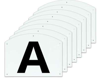 Dressage manege letters