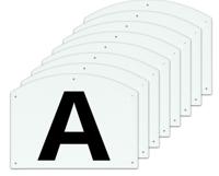 Dressage manege letters - thumbnail
