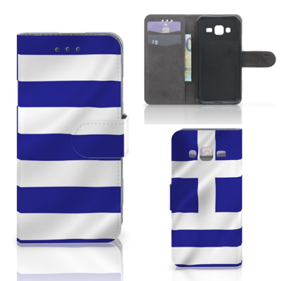 Samsung Galaxy J3 2016 Bookstyle Case Griekenland Samsung Galaxy J3 2016 Bookstyle Case Griekenland