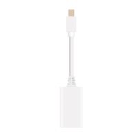 Adapter Mini DisplayPort naar HDMI NANOCABLE 10.16.0102-W Wit - thumbnail