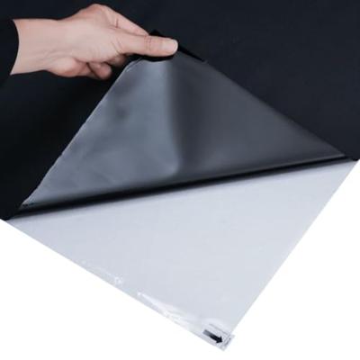 VidaXL Raamfolie statisch matzwart 45 x 1000 cm pvc VidaXL Raamfolie statisch matzwart 45 x 1000 cm pvc