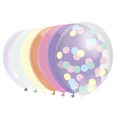 Haza Witbaard Ballonnen pastel, 10st.