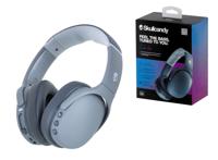 Skullcandy Crusher Evo: draadloze over-ear koptelefoon met microfoon met instelbare Sensory Bass, snelladen en een accuduur van 40 uur – Grijs - thumbnail