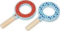 Goki houten vergrootglas met print - thumbnail