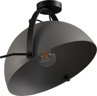 Masterlight Landelijke plafondlampLarino 40 betongrijs met zwart - 5198-00-00-B