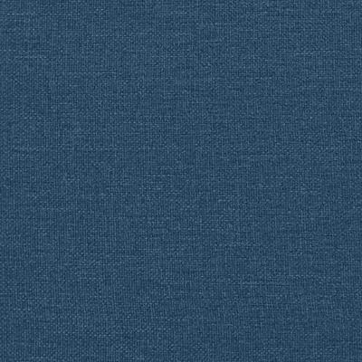 Bedframe zonder matras "Hanko" stof blauw 140x200 cm